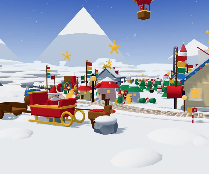 Reindeer sleigh